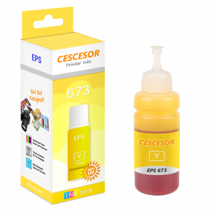Epson 673 Sarı Muadil Mürekkep - 70 ml - CESCESOR
