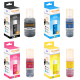 Epson 101 İçin 4 Renk Mürekkep Seti 1x127ml 3x70 ml